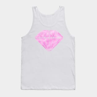 Bright Pink Diamond Tank Top